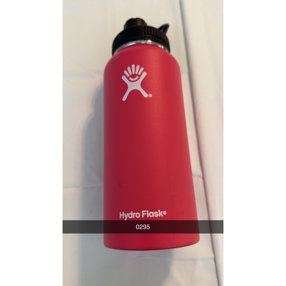 Hydro Flask Wide Mouth Water Bottle Pink Insulated Stainless Steel 32oz 40oz